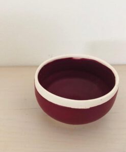 קערית קטנה בורדו מט