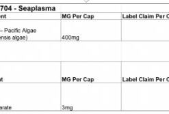 אצות אוקינוס, כמוסות מולטי ויטמין מהטבע רכיבים